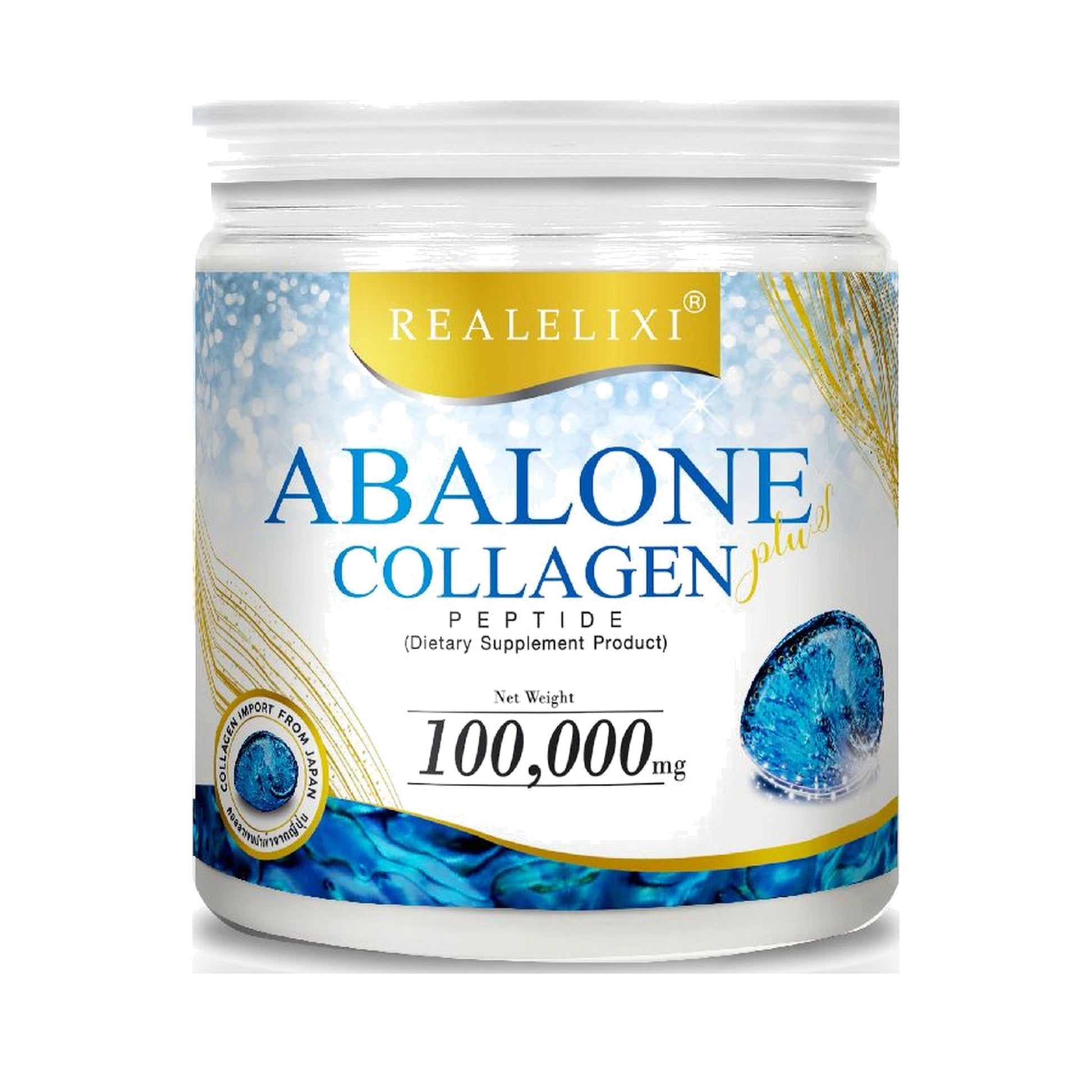 Real Elixir Abalone Collagen Drink Powder — 100 g