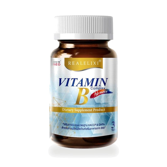 Real Elixir Vitamin B Complex Advance Capsules — 30 Capsules