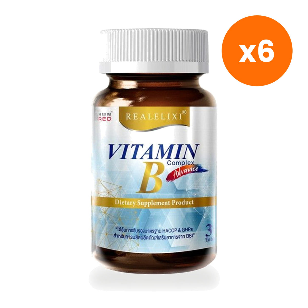 Real Elixir Vitamin B Complex Advance Capsules 30 Capsules