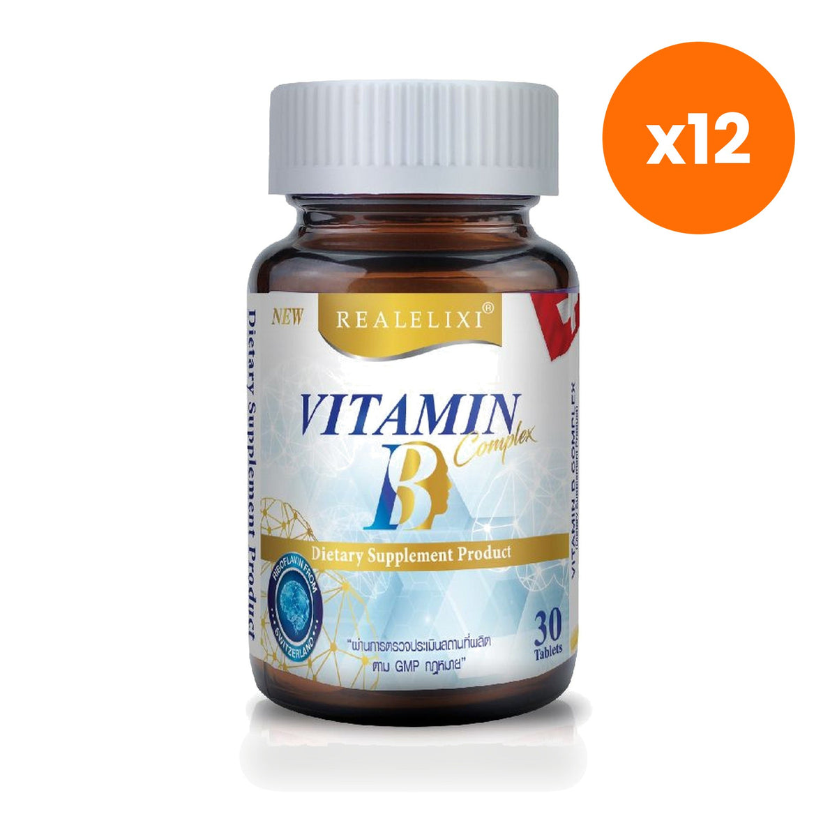 Real Elixir Vitamin B Complex Tablets 30 Tablets