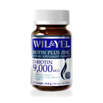 Real Elixir Will & Yell Biotin + Zinc Hair Supplement Tablets — 60 Tablets