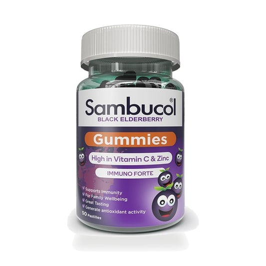 Sambucol Black Elderberry Gummies — 50 Gummies