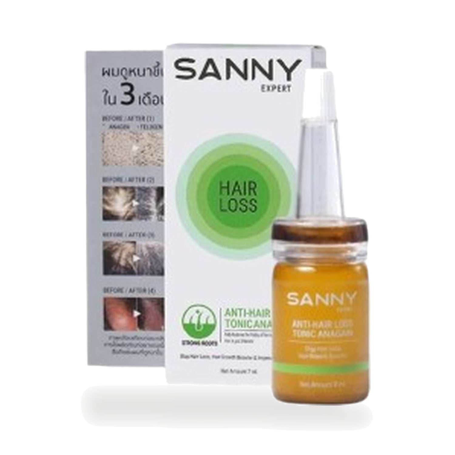 Sanny Hair Tonic for Thinning-Looking Hair — 7 ml