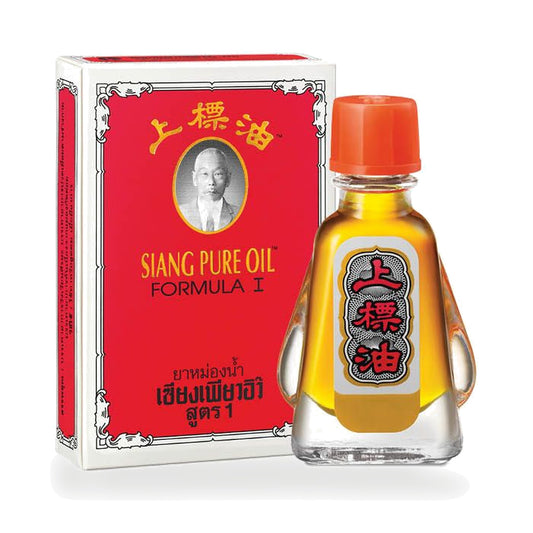 Siang Pure Oil Formula 1 Red Herbal Liniment — 3 ml
