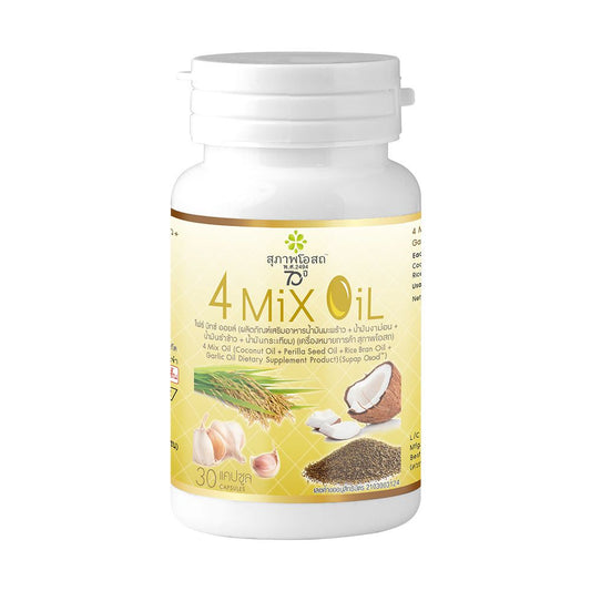 Suphap Osod Four Mix Oil Cold-Pressed Capsules — 30 Capsules