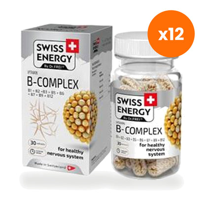 Swiss B Complex Sustained Release 30 Capsules
