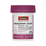 Swisse Astaxanthin 6mg + Glutathione Capsules — 30 Capsules