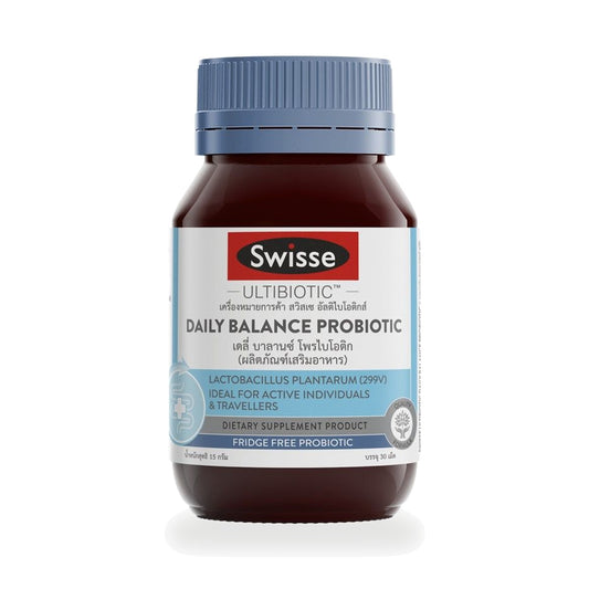 Swisse Daily Balance Probiotic Capsules — 30 Capsules