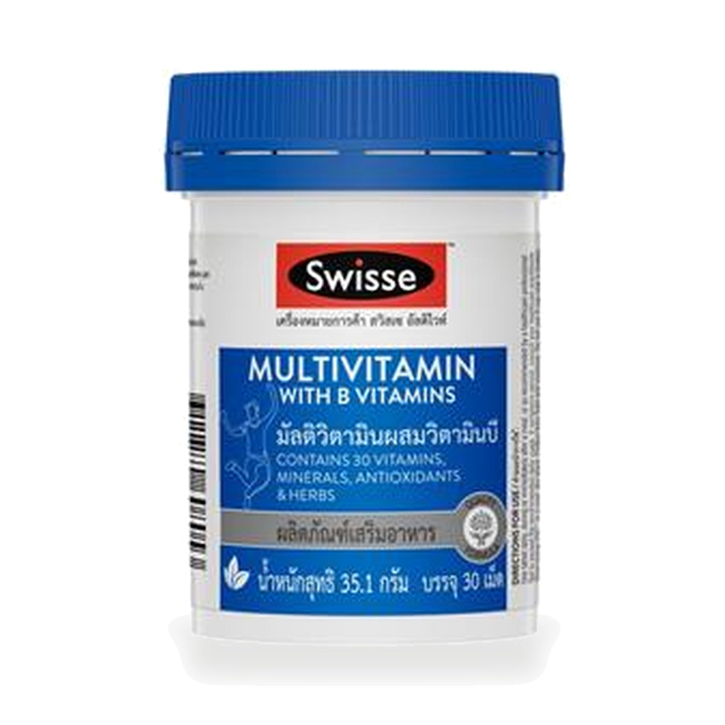 Swisse Multivitamin with B Vitamins Tablets — 30 Tablets