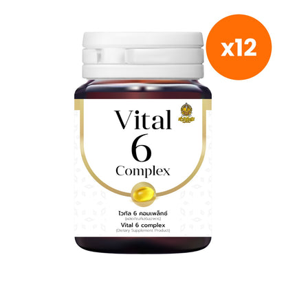 Tamra Posot Thai Herbs Vital 6 Softgels for Joint Comfort 30 Softgels