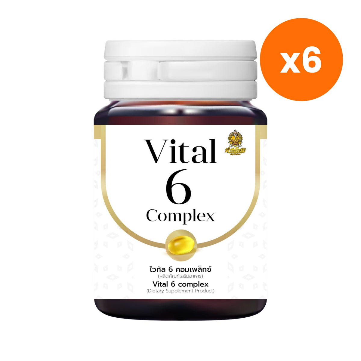 Tamra Posot Thai Herbs Vital 6 Softgels for Joint Comfort 30 Softgels