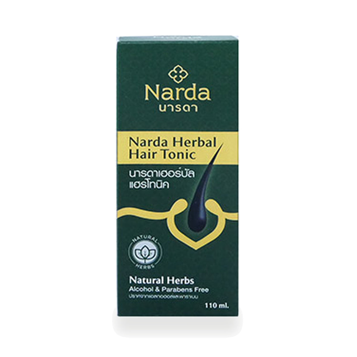 Thai Herbal Hair Serum, Natural Herbs — 110 ml
