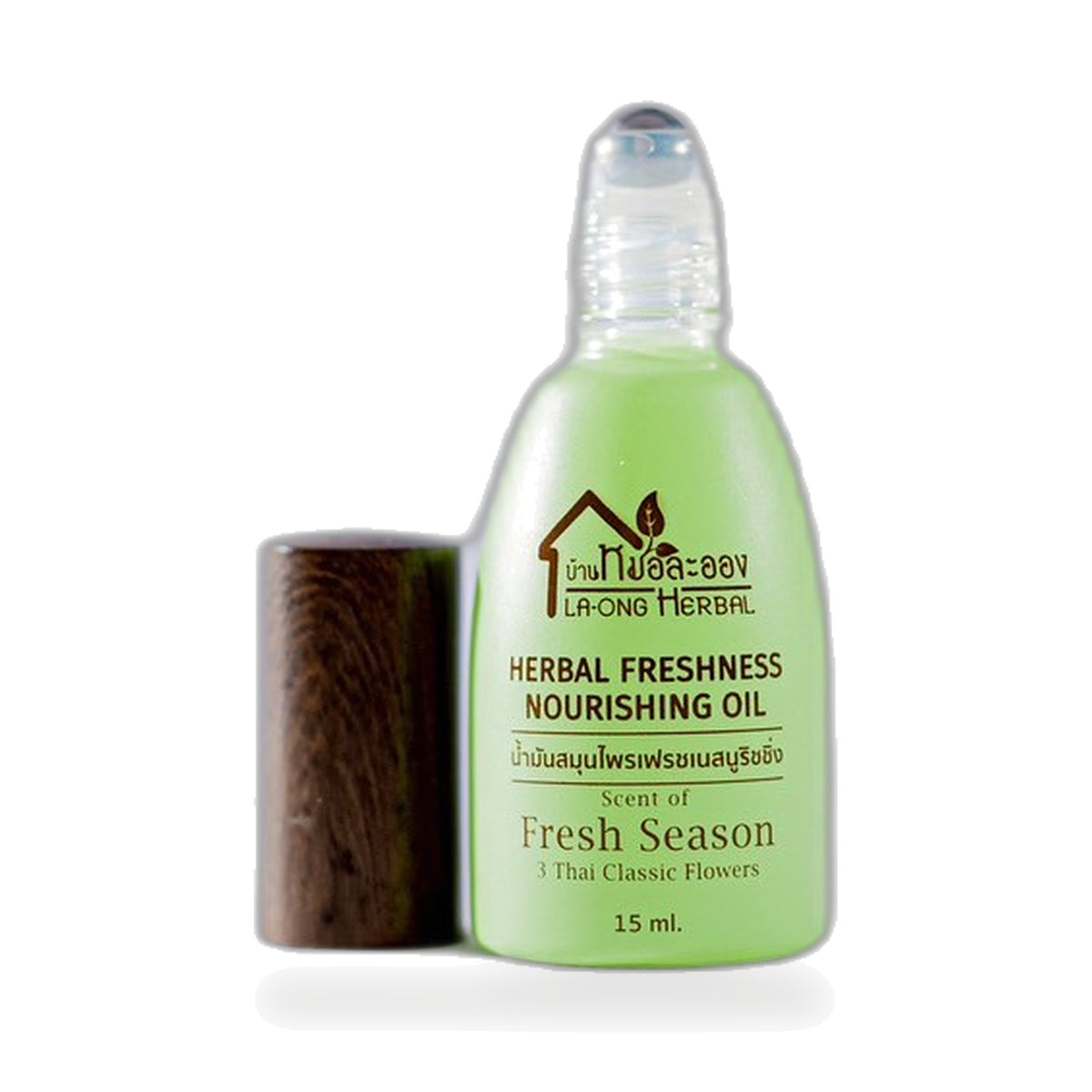 Thai Herbal Oil Roll-On (Mor La-ong) — 15 ml