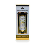 Thai Yellow Herbal Liniment Oil, Dropper Bottle (Pach) — 24 ml
