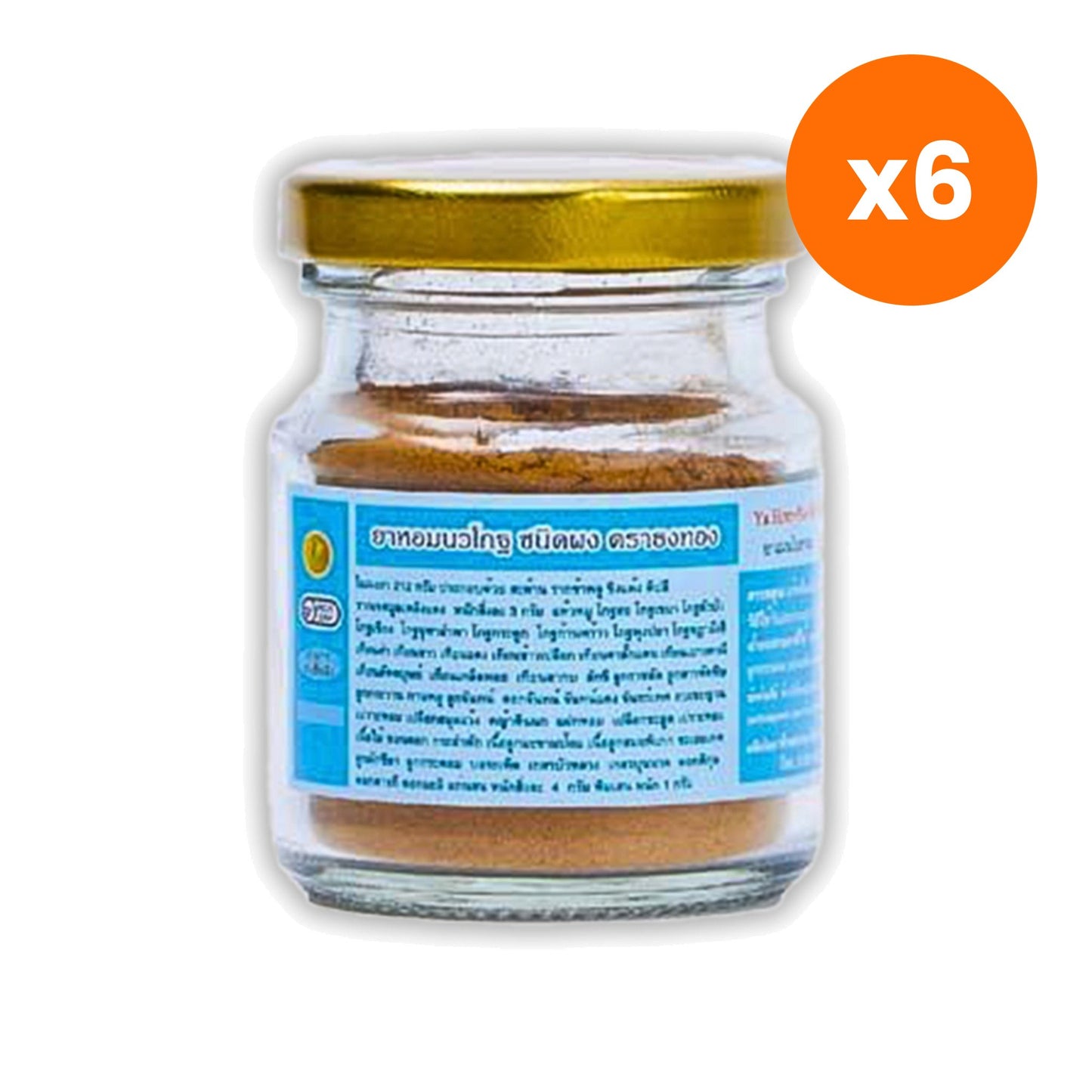 Thongtong Osoth Ya Hom Nawakot Aromatic Powder Traditional Formula for Everyday Refreshment 25 g