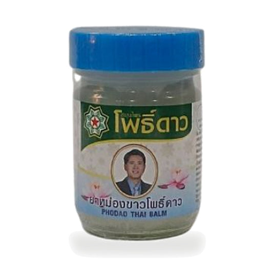 Traditional Thai White Herbal Balm (Pho Dao) — 50 g