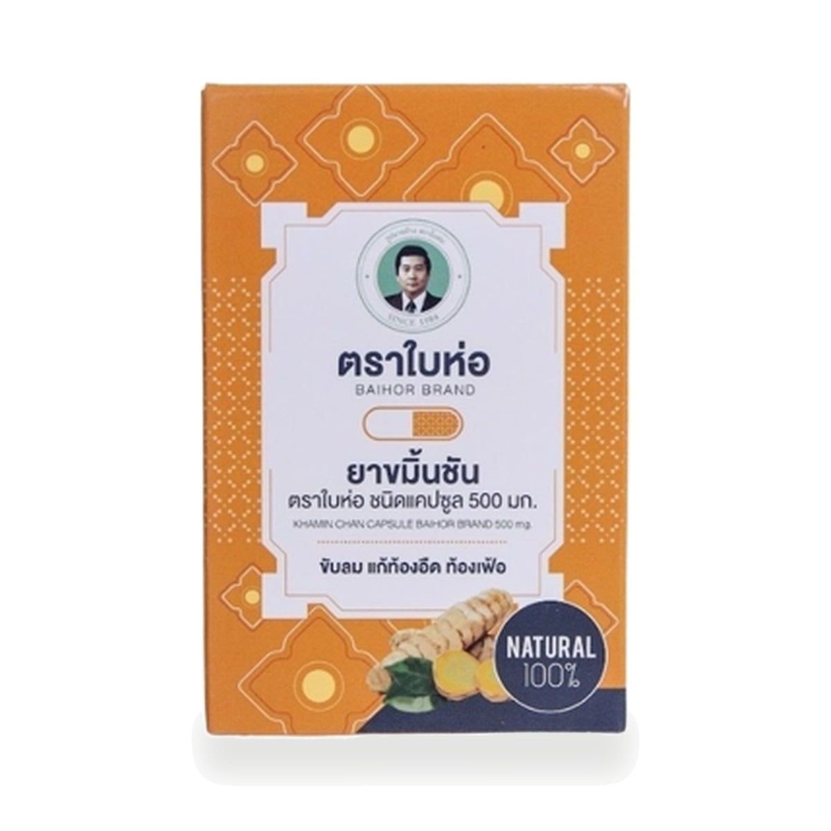 Turmeric Herbal Capsules 500mg — 10 Capsules