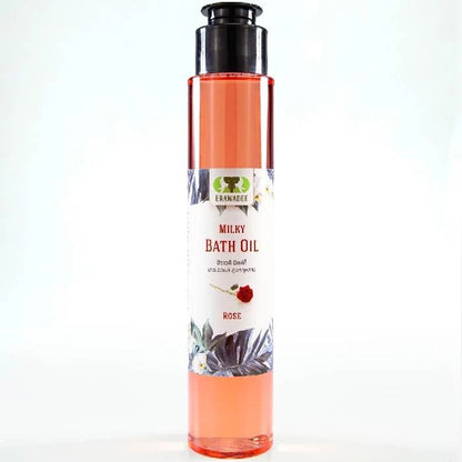 Erawadee Milky Bath Oil with Rose Aromatherapy Relaxation