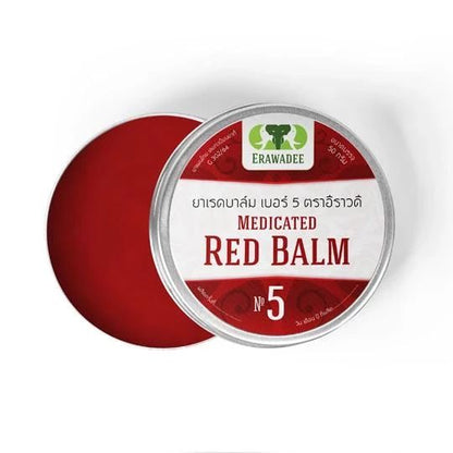 Erawadee No.5 Ya Mong Dang Warming Red Herbal Balm 50 g