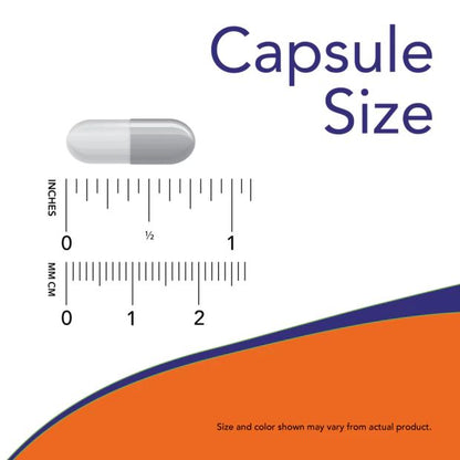 NOW Foods L Theanine 200mg Inositol 60 Veg Capsules