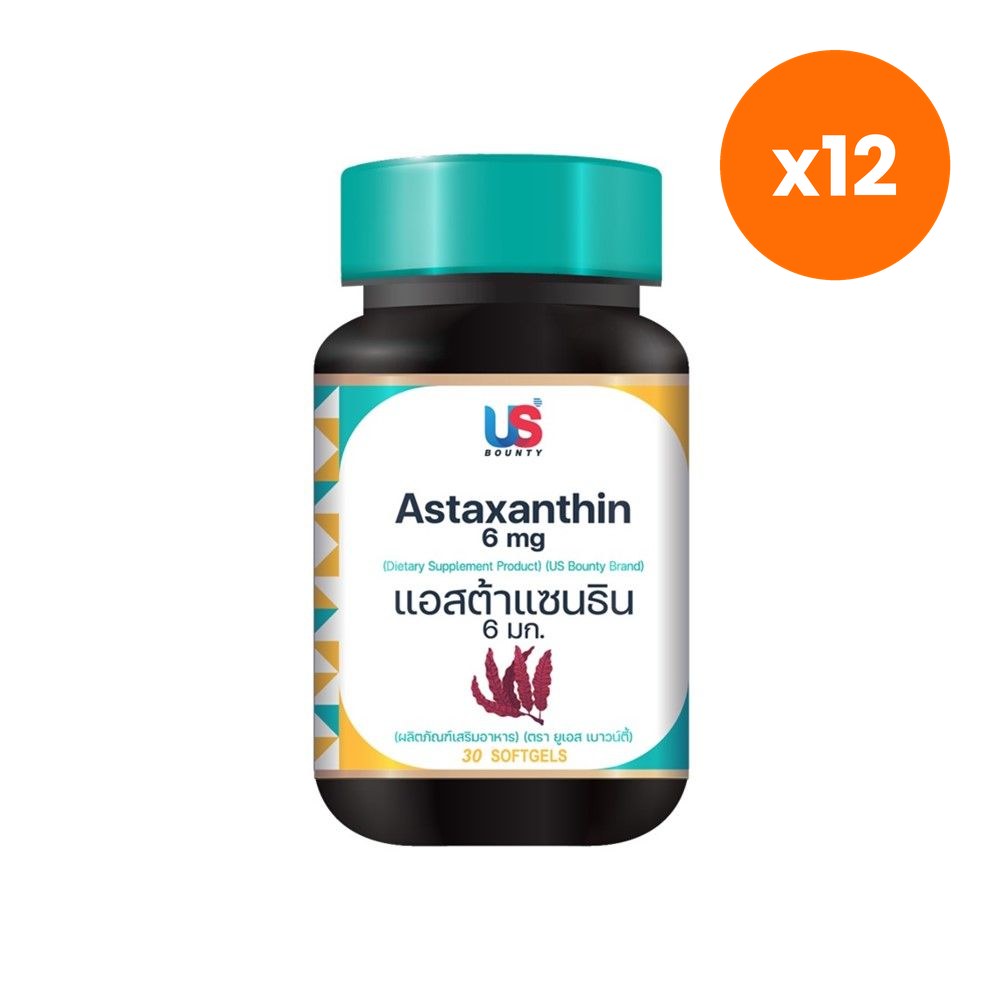 US Bounty Astaxanthin Softgels 30 Softgels