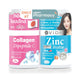 VIDA Zinc Biotin + Collagen Di-Peptide C Capsules Set — 2 x 60 Capsules