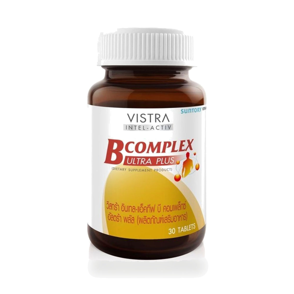 VISTRA Intel-Active B Complex Ultra Plus Tablets — 30 Tablets