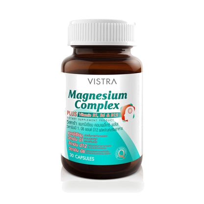 VISTRA Magnesium Complex Plus Capsules — 30 Capsules