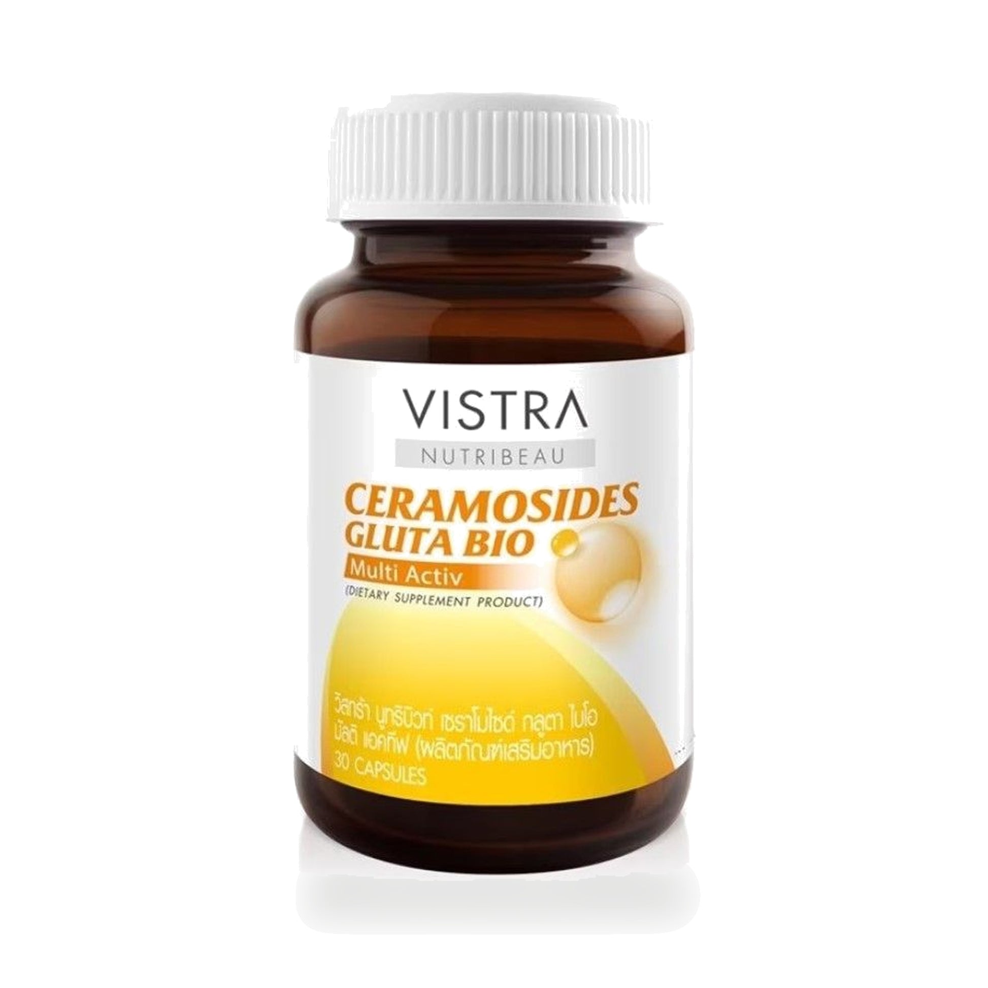 VISTRA Nutribeau Ceramoside Gluta Bio Multi Active Capsules — 30 Capsules