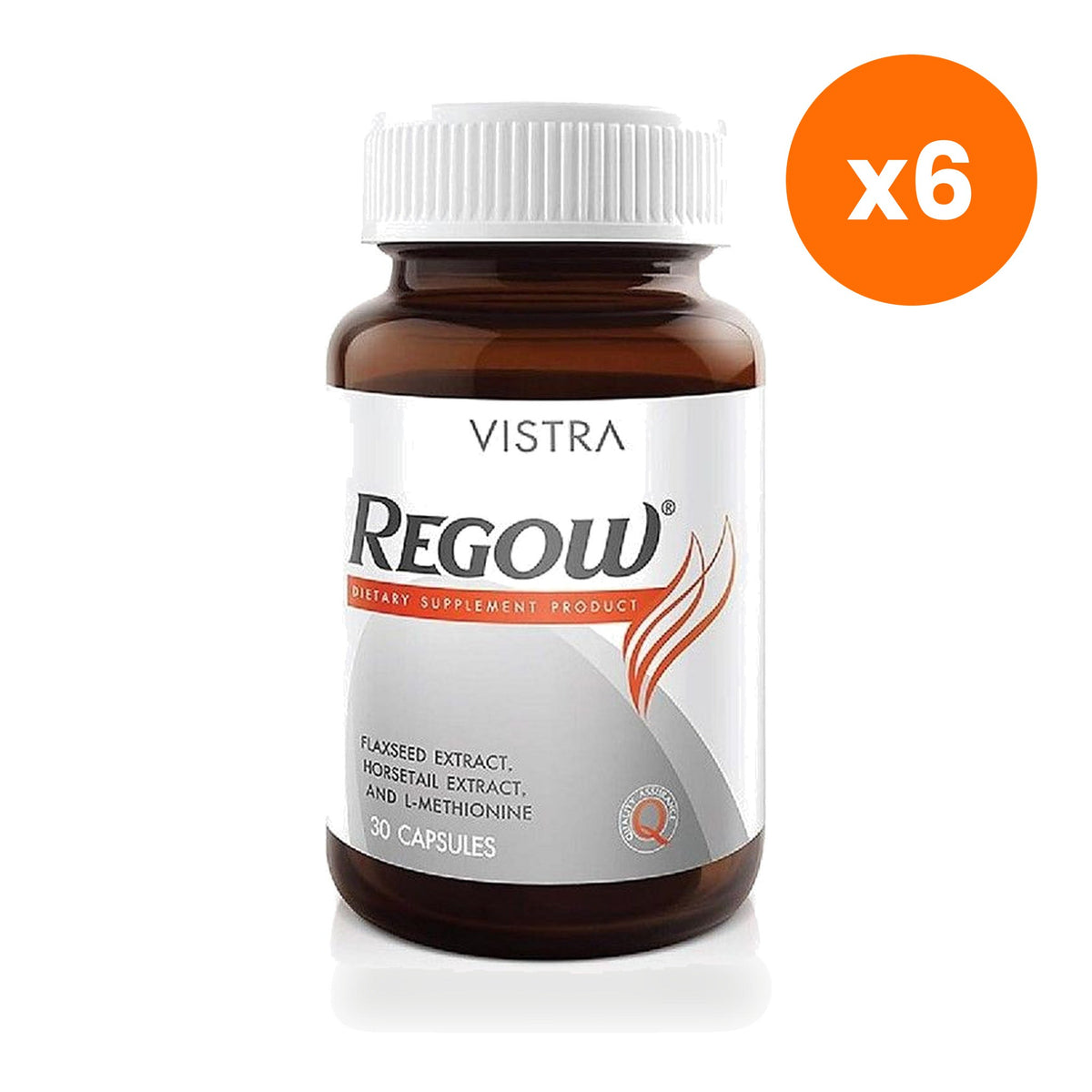 VISTRA Regrow Biotin Horsetail Capsules 30 Capsules