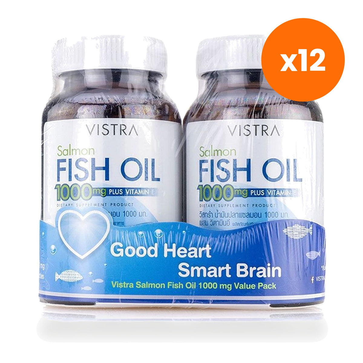 VISTRA Salmon Fish Oil 1000mg Omega 3 150 Capsules