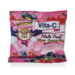 Vita-C Multi-Fruit Gummy Plus with Lutein & Mixed Berries — 20 g