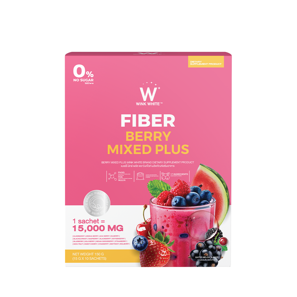 Wink White Fibre Berry Mixed Plus — 2-Pack