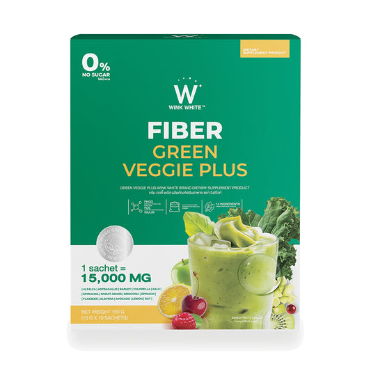 Wink White Fibre Green Veggie Plus — 2-Pack