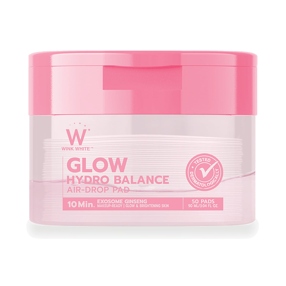 Wink White Glow Hydro Balance Air-Drop Toner Pads