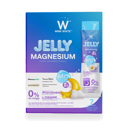 Wink White Jelly Magnesium Night Plus with GABA