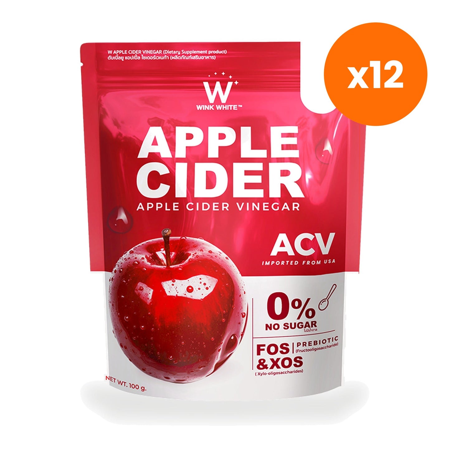 Wink White W Apple Cider Vinegar for Digestive Comfort