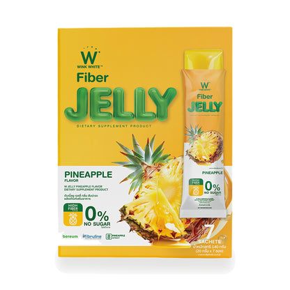 Wink White W Jelly Fibre, Pineapple Flavour